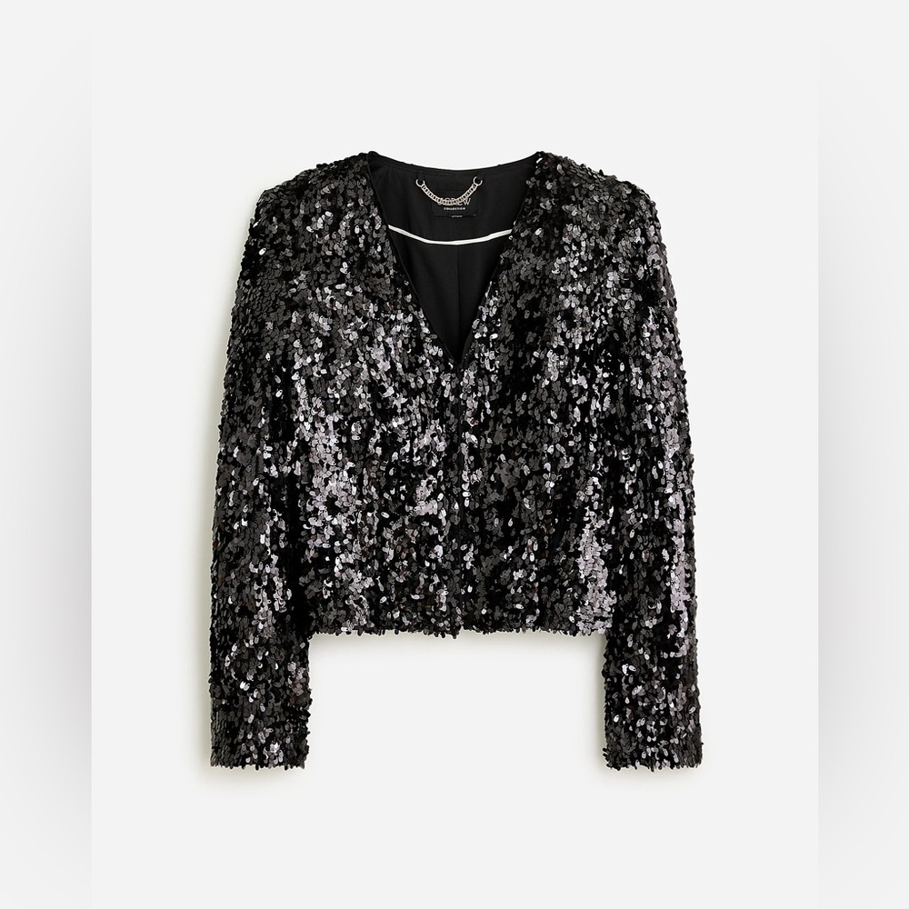 J.Crew Collection sequin lady jacket BV212
